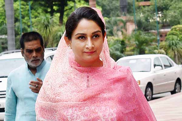 Union Minister Harsimrat Kaur (File Photo)