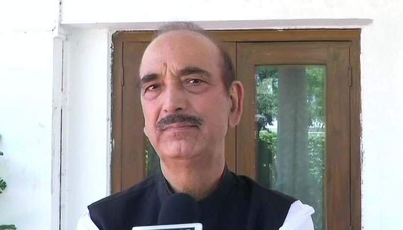 Congress leader Ghulam Nabi Azad