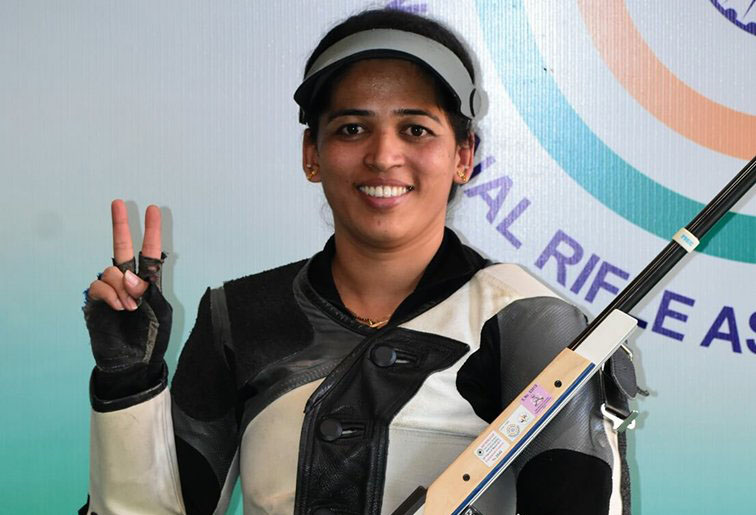 Shooter Tejaswini Sawant 