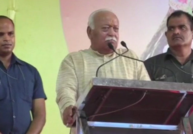 Rashtriya Swayamsevak Sangh (RSS) chief Mohan Bhagwat 