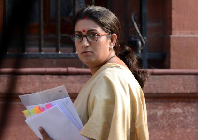 Union Minister Smriti Irani (File Photo)