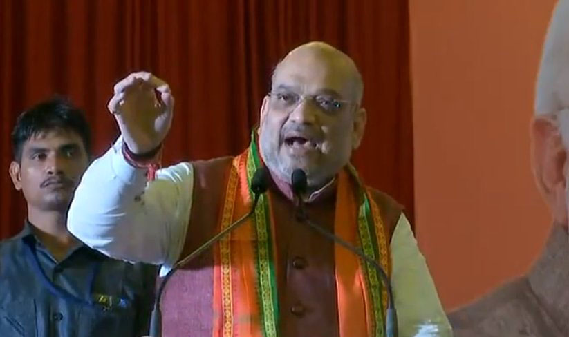 Bharatiya Janata Party chief Amit Shah 