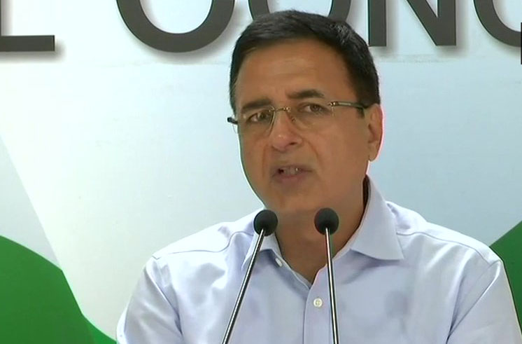 Congress leader Randeep S Surjewala