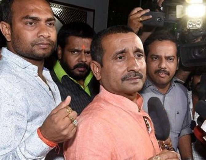 BJP MLA Kuldeep Singh Sengar (File Photo)