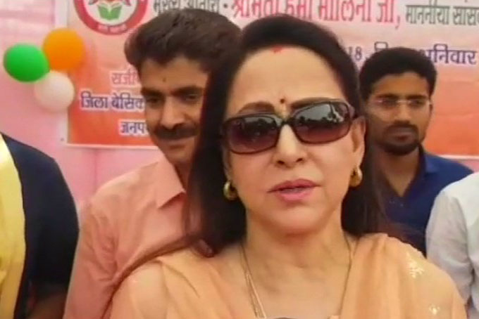 Actor-turned-politician Hema Malini 