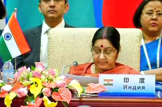 External Affairs Minister Sushma Swaraj 