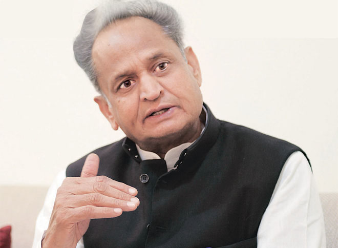 Former Chief Minister of Rajasthan Ashok Gehlot (File Photo)