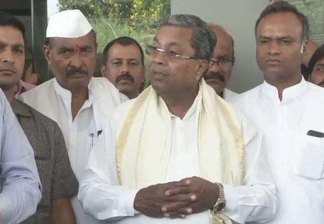 Karnataka Chief Minister Siddaramaiah