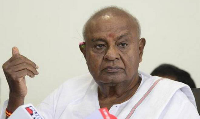 Former Prime Minister H.D. Deve Gowda