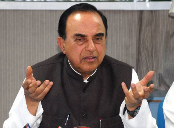 Bharatiya Janata Party (BJP) leader Subramanian Swamy