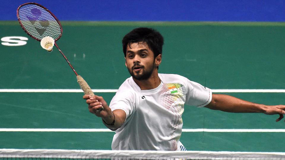 Indian shuttler B. Sai Praneeth