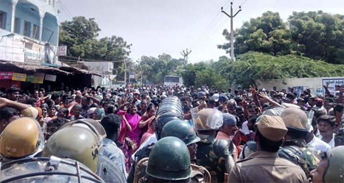 Anti-Sterlite protest