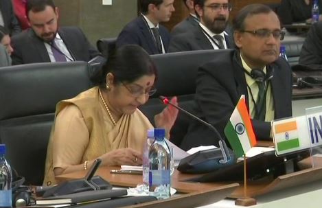 External Affairs Minister of India Sushma Swaraj 