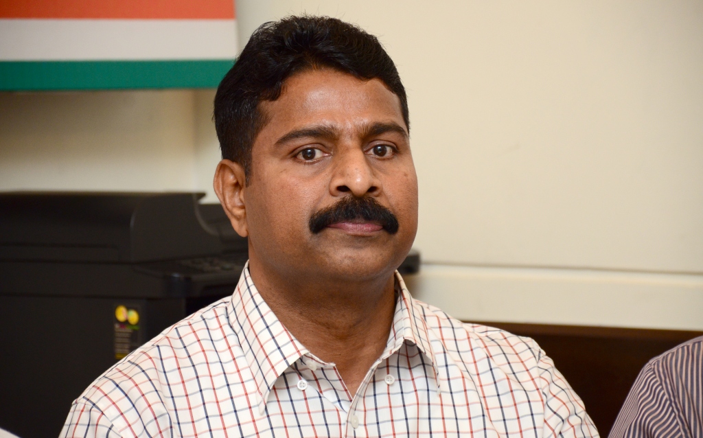 Goa Power Minister Pandurang Madkaikar 