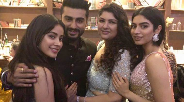 Arjun Kapoor and Janhvi Kapoor