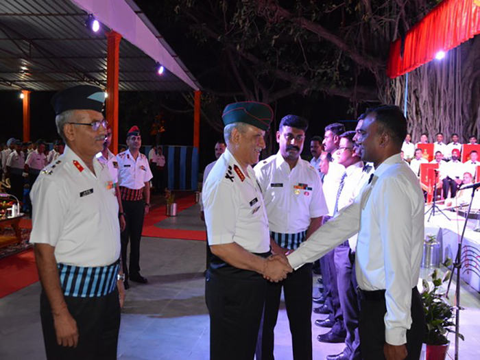 Army chief General Bipin Rawat at AEC Training College