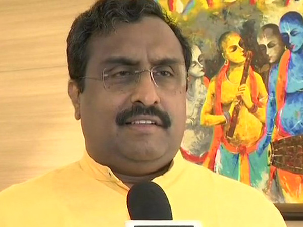  BJP general secretary Ram Madhav 