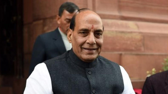 Union Home Minister Rajnath Singh