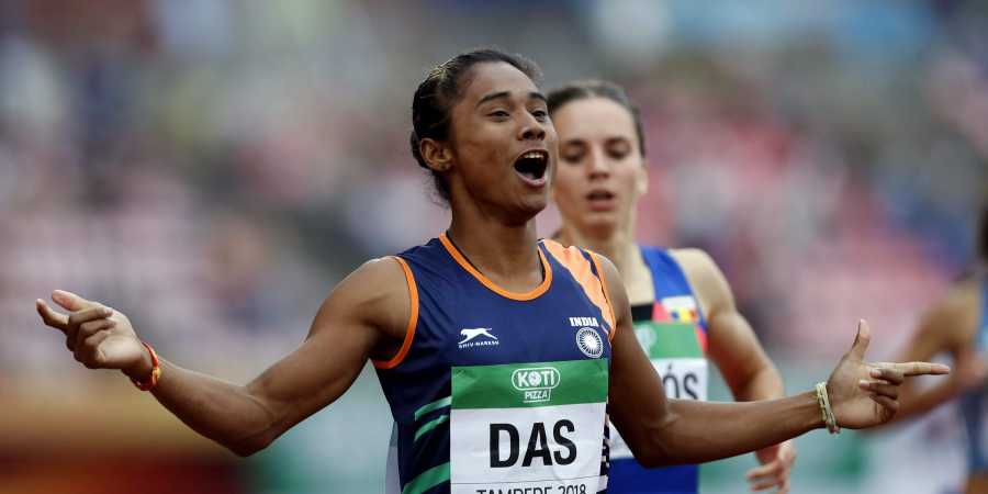 Sprinter Hima Das