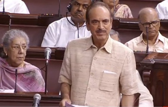 Congress Leader Ghulam Nabi Azad