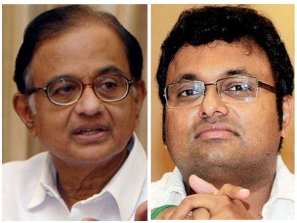 P. Chidambaram and Karti Chidambaram