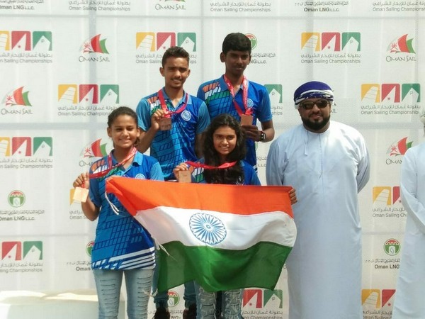 Junior sailors clinch 5 medals in Oman Sailing Championship