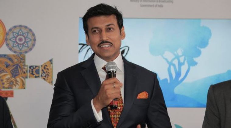 Sports Minister Rajyavardhan Singh Rathore