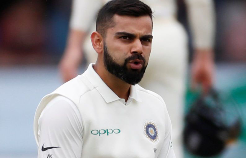 Indian captain Virat Kohli