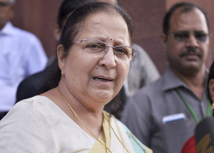 Lok Sabha Speaker Sumitra Mahajan