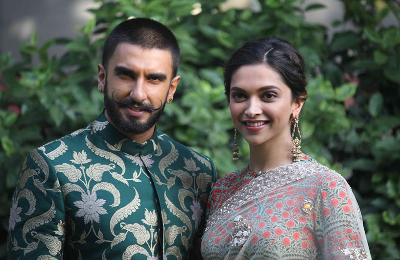 Ranveer Singh and Deepika Padukone