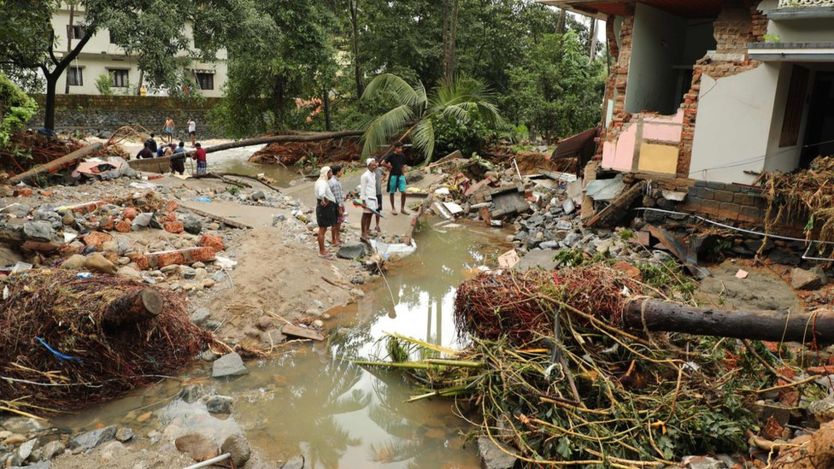 A site of the flood