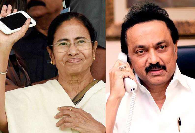 Mamata Banerjee  and M K Stalin