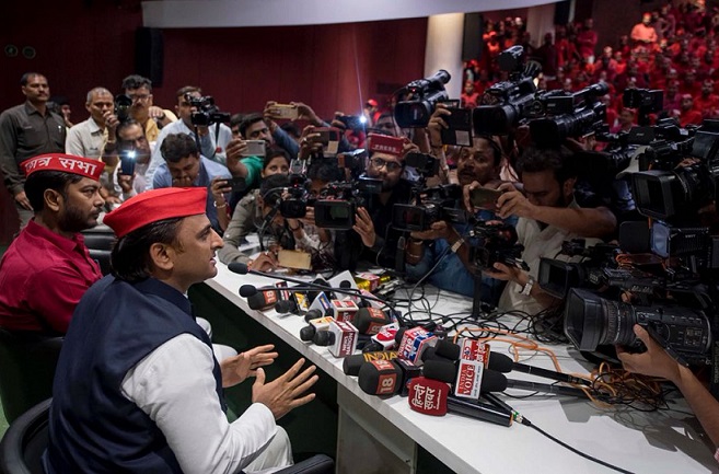 Samajwadi Party Chief Akhilesh Yadav