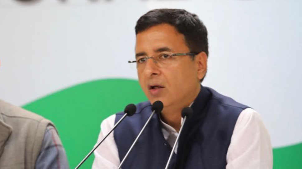 Congress chief spokesperson Randeep Surjewala