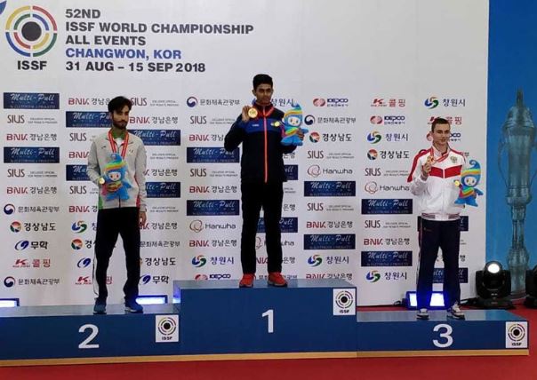 Hriday Hazarika wins gold