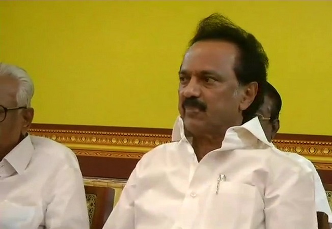 DMK president MK Stalin