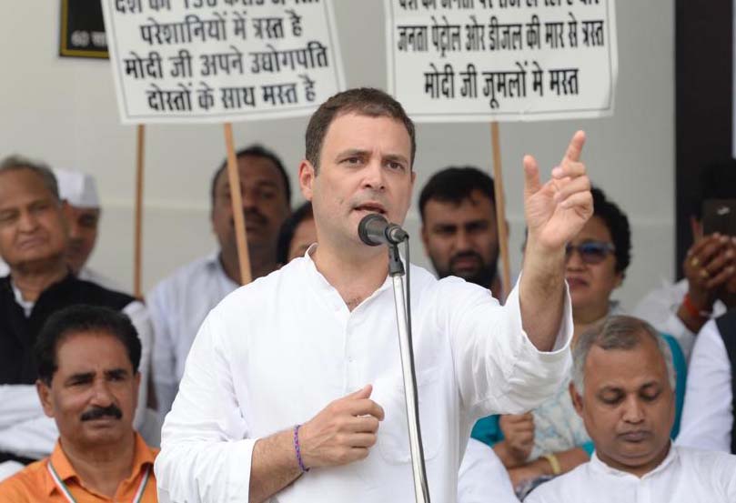 Congress President Rahul Gandhi