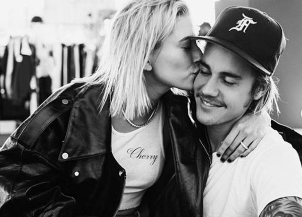 Justin Bieber and his fiancee Hailey Baldwin