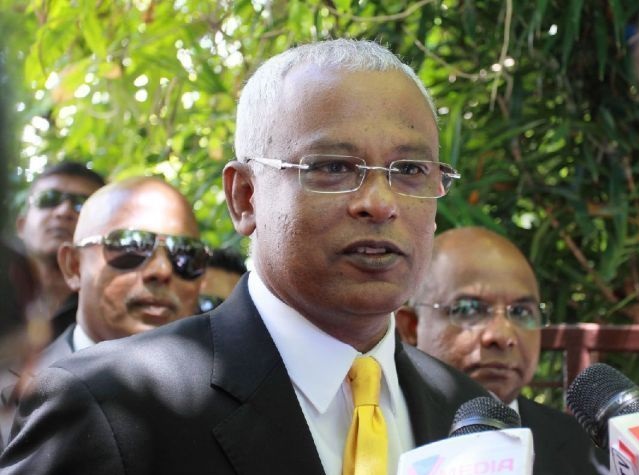 Ibrahim Mohamed Solih (File Photo)