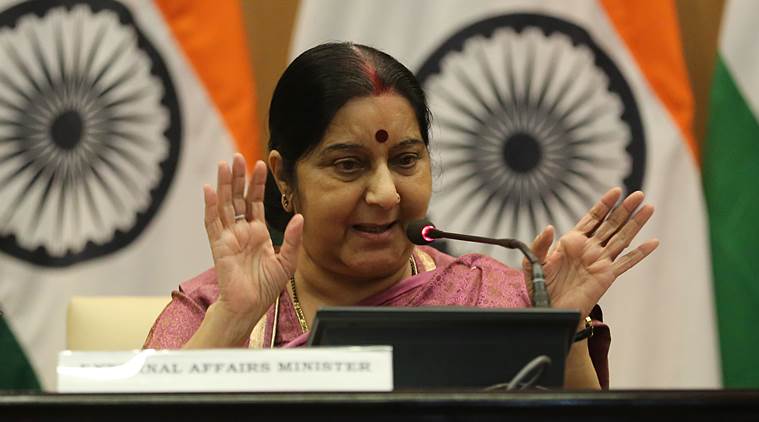 External Affairs Minister Sushma Swaraj (File Photo)