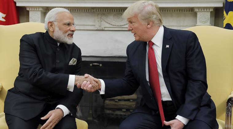 US President Donald Trump and Prime Minister Narendra Modi