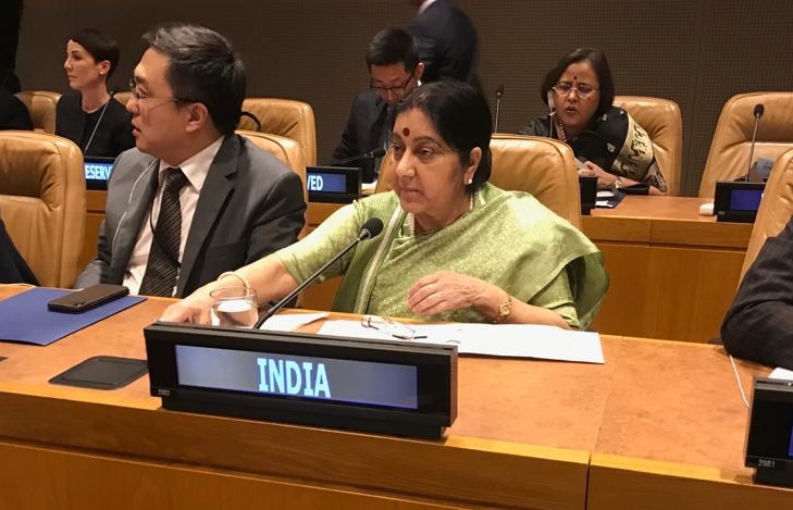 External Affairs Minister Sushma Swaraj