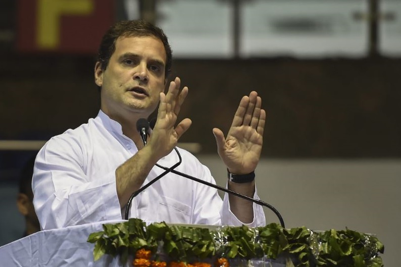 Congress President Rahul Gandhi (File Photo)