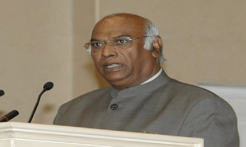 Senior Congress leader Mallikarjun Kharge