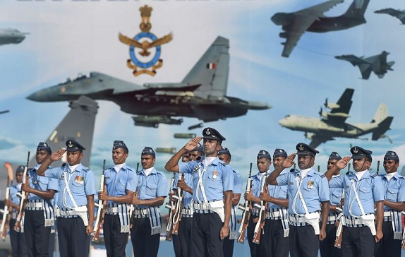 Indian Air Force celebrating it's  86th anniversary