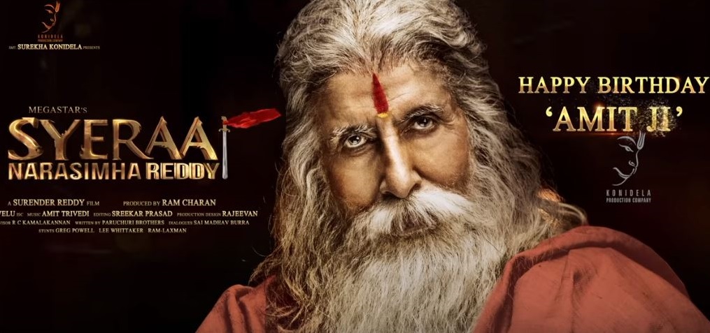 Amitabh Bachchan is 'Sye Raa Narasimha Reddy'