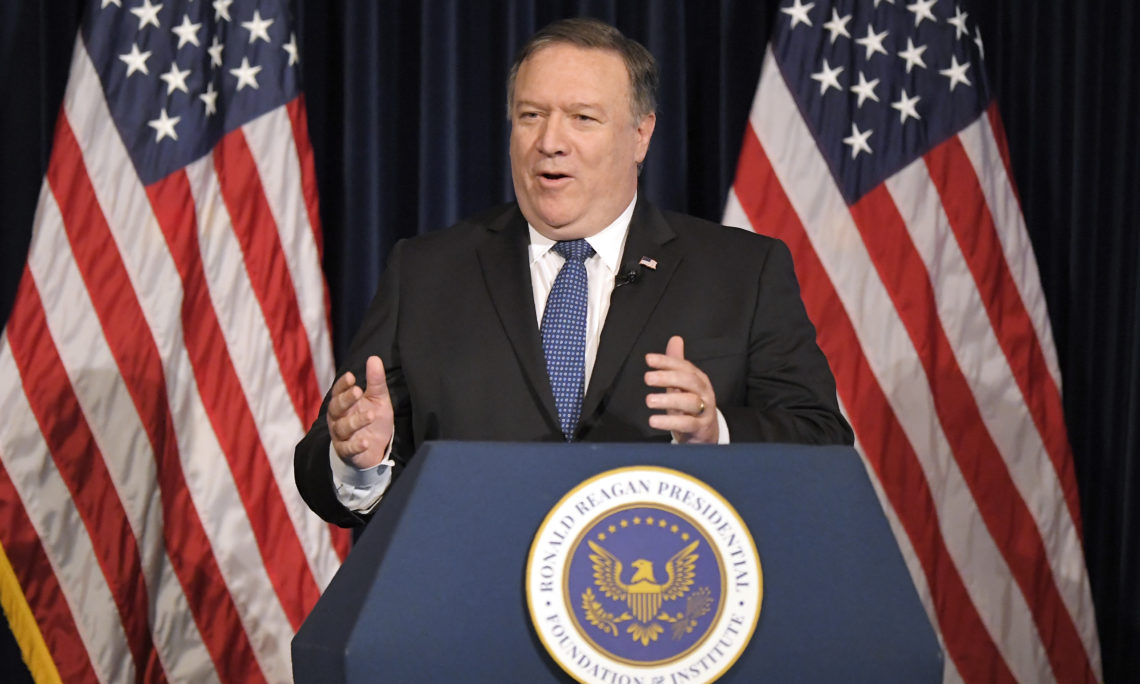 United States Secretary of State Michael R. Pompeo (File Photo)