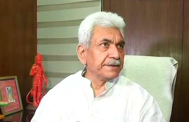 Union Minister of State for Railways Manoj Sinha