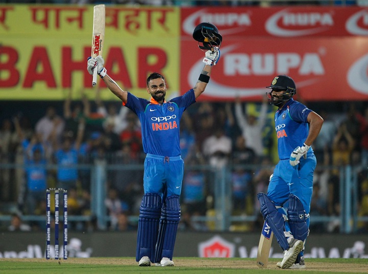 Virat Kohli and Rohit Sharma in 1st ODI in Gujarat