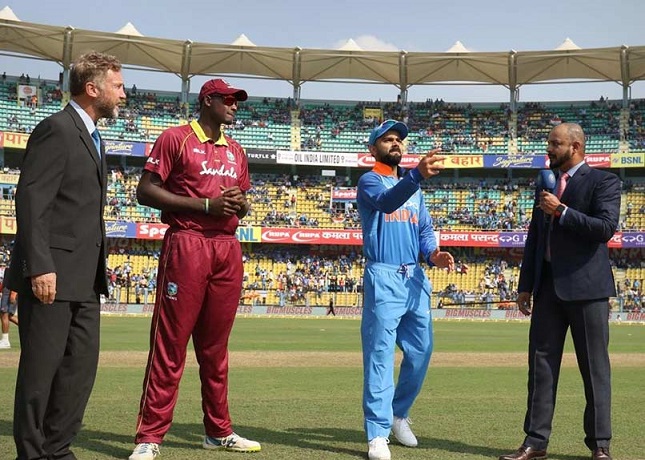 India won the toss against WI